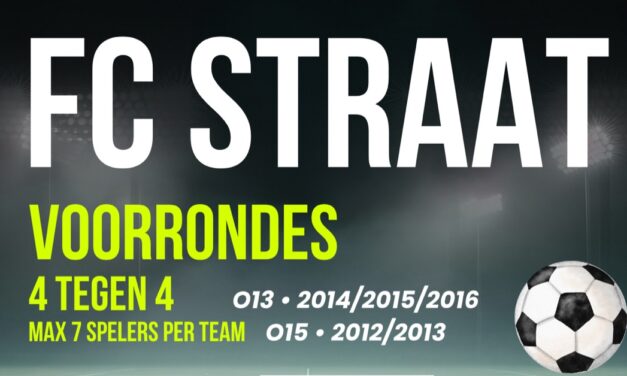 Deze herfstvakantie FC Straat voorrondes in de gemeente Staphorst! ⚽️🔥