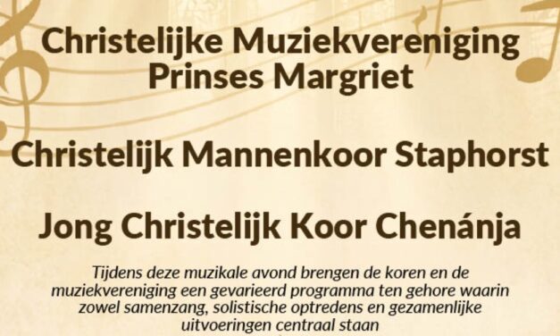 Do 1 oktober: gezamenlijk optreden van koren en muziekvereniging