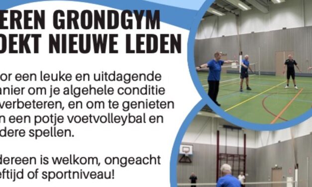 Herengrondgym zoekt nieuwe leden!