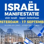 Met de bus naar de Israëlmanifestatie in Amsterdam