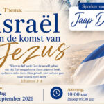 Jaap Dieleman spreekt bij gemeente volg Jezus Staphorst over thema ‘Israël en de komst van Jezus’