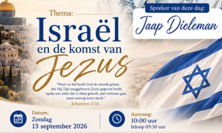 Jaap Dieleman spreekt bij gemeente volg Jezus Staphorst over thema ‘Israël en de komst van Jezus’