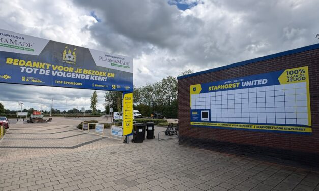 Staphorster bedrijven zetten de jeugd van vv Staphorst op het bord