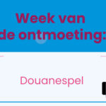 Douanespel bij de Zwarte Dennen tijdens de Week van de Ontmoeting