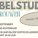 Start Bijbelstudie met vrouwen