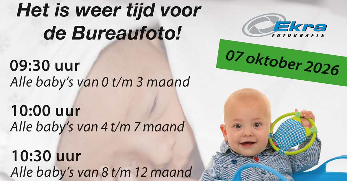 De jongste inwoners van Staphorst weer op de (bureau)foto
