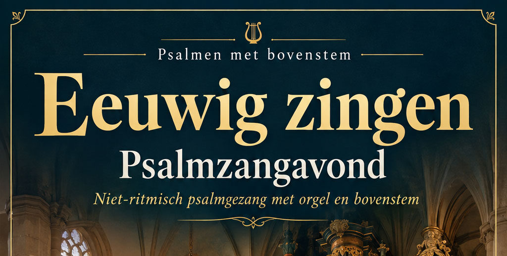 Eeuwig zingen, Psalmzangavond met bovenstem