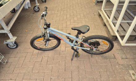 Alleenstaande fiets bij Welkoop