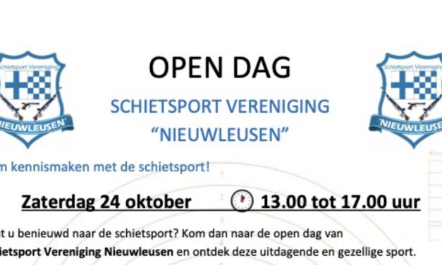 Open dag Schietsportvereniging Nieuwleusen
