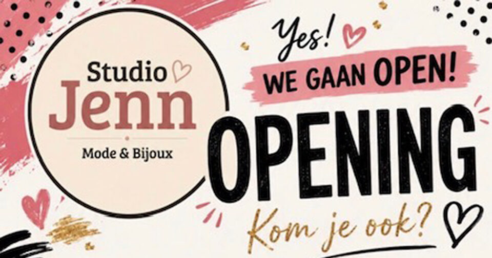 Studio Jenn opent in Zwartsluis!