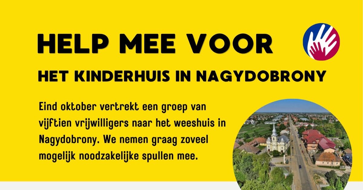Help mee voor kinderhuis in Nagydobrony