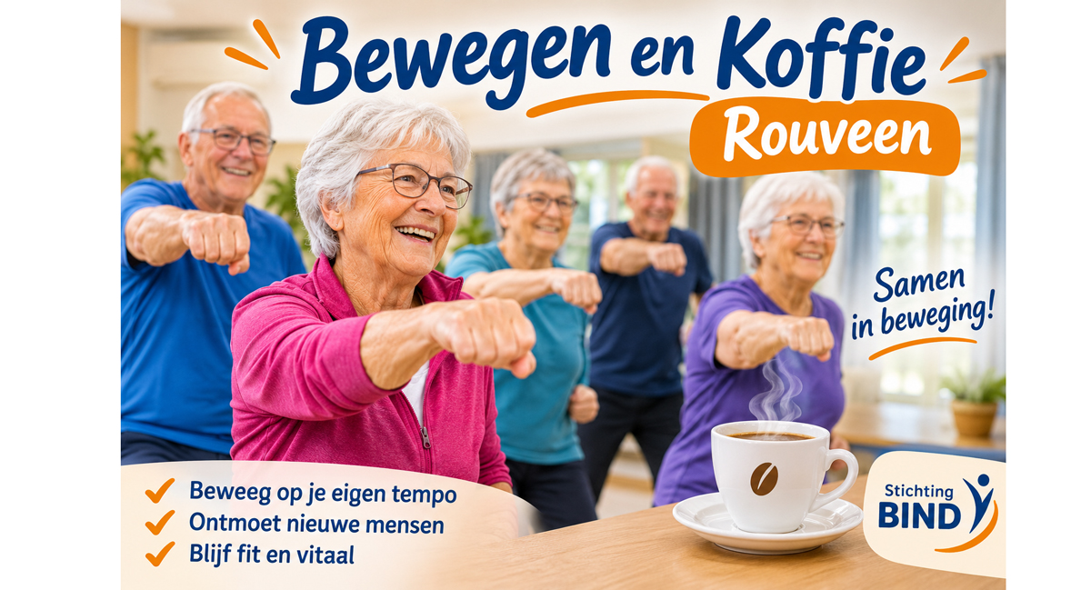 Bewegen en koffie Rouveen