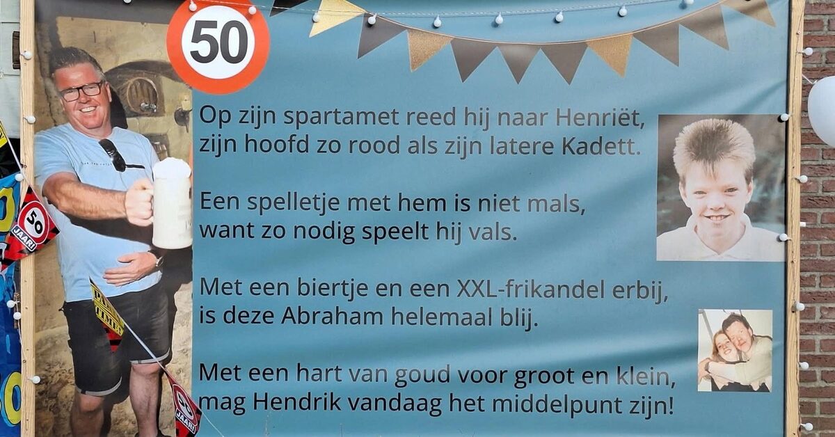 Hendrik Compagner 50 jaar