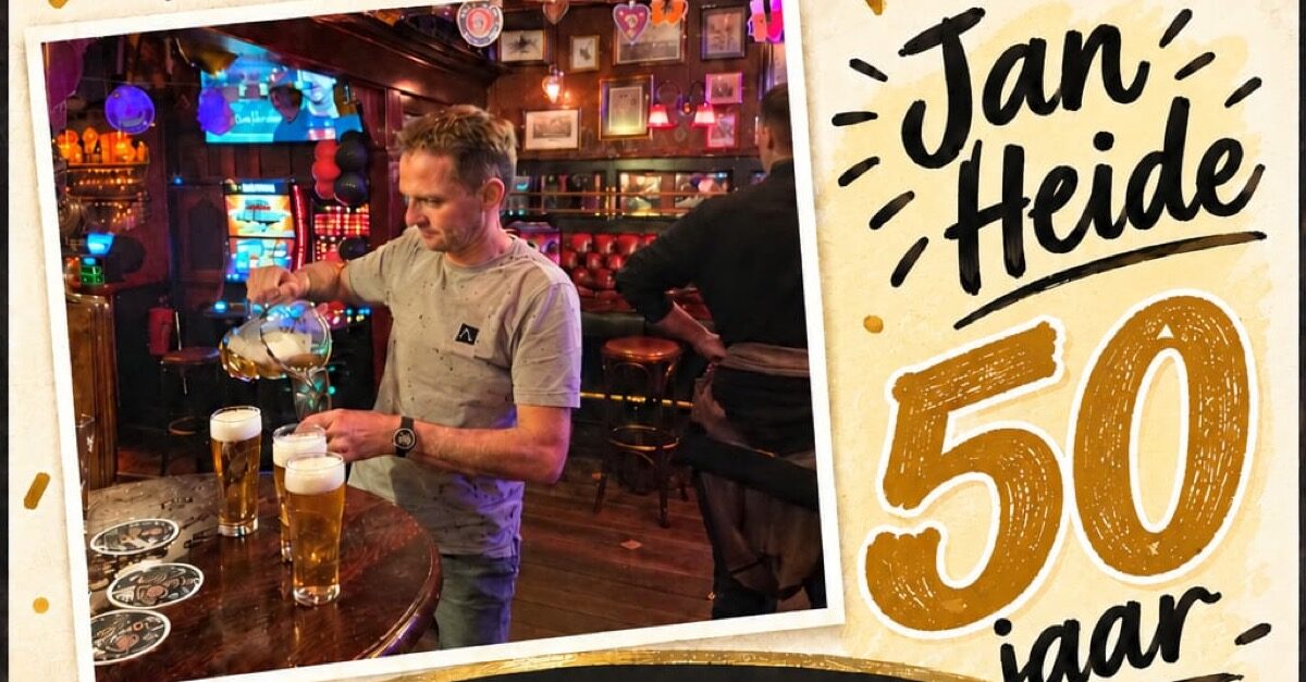 Jan Heide 50 jaar